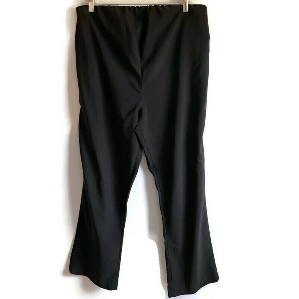Baby and Me Maternity Solid Black Dress Pants